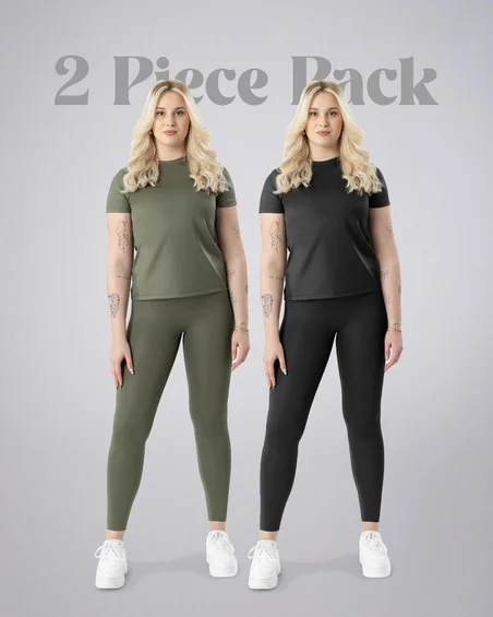 Damskie Legginsy - 2-Pack