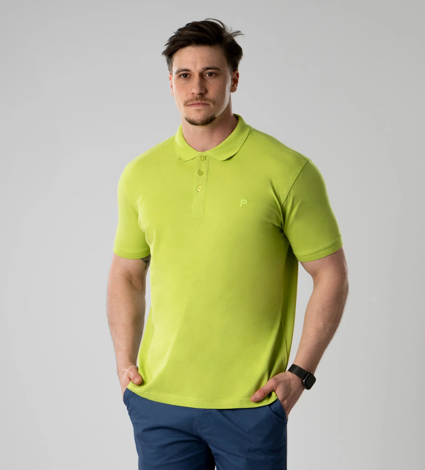 Krótki rękaw koszulki polo dla mężczyzn 3 Pcs