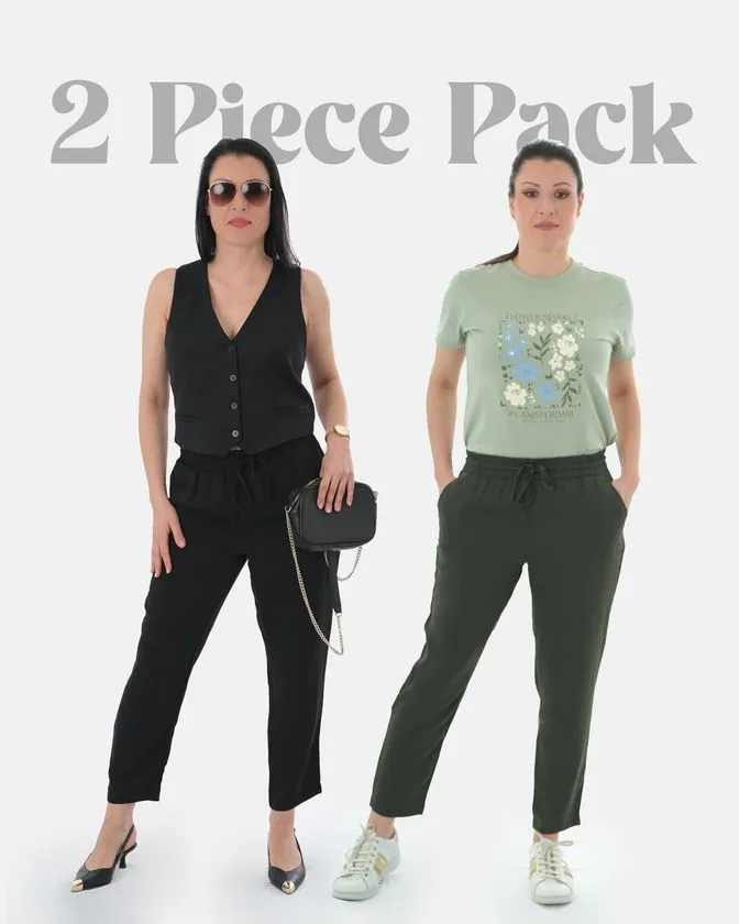 Piżamy damskie - 2-pak