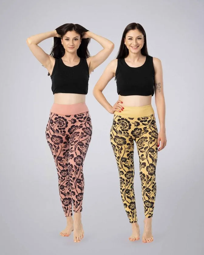 Damskie Legginsy - 2-Pack