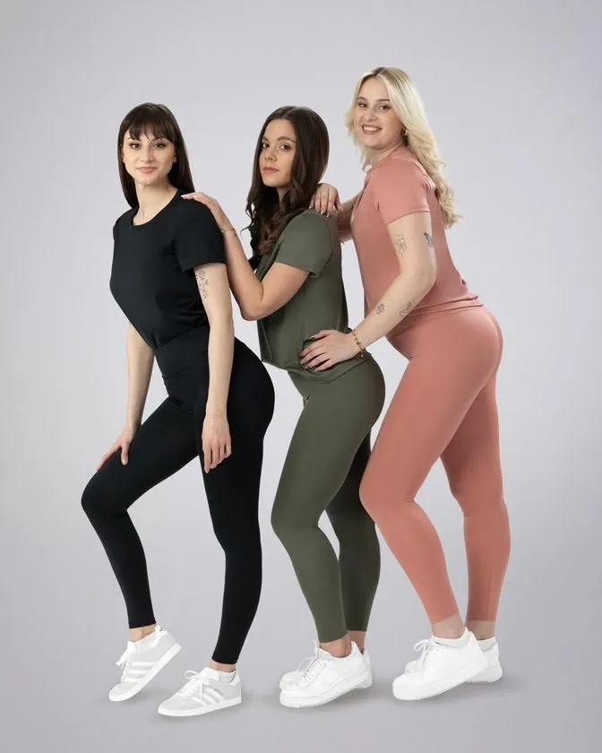Damskie Legginsy - 3 Pack