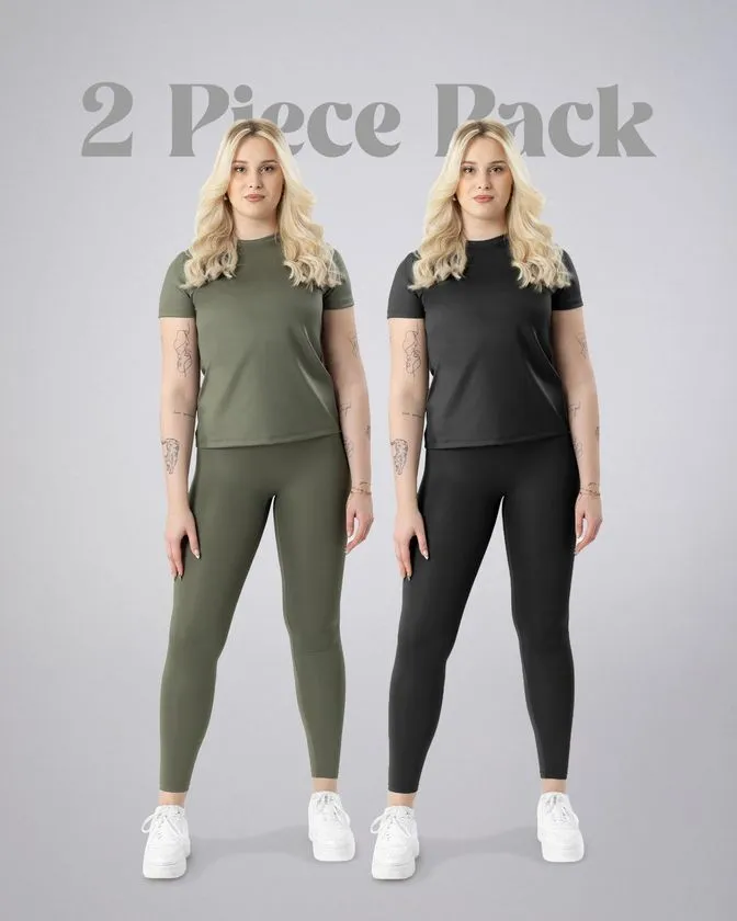 Damskie Legginsy - 2-Pack