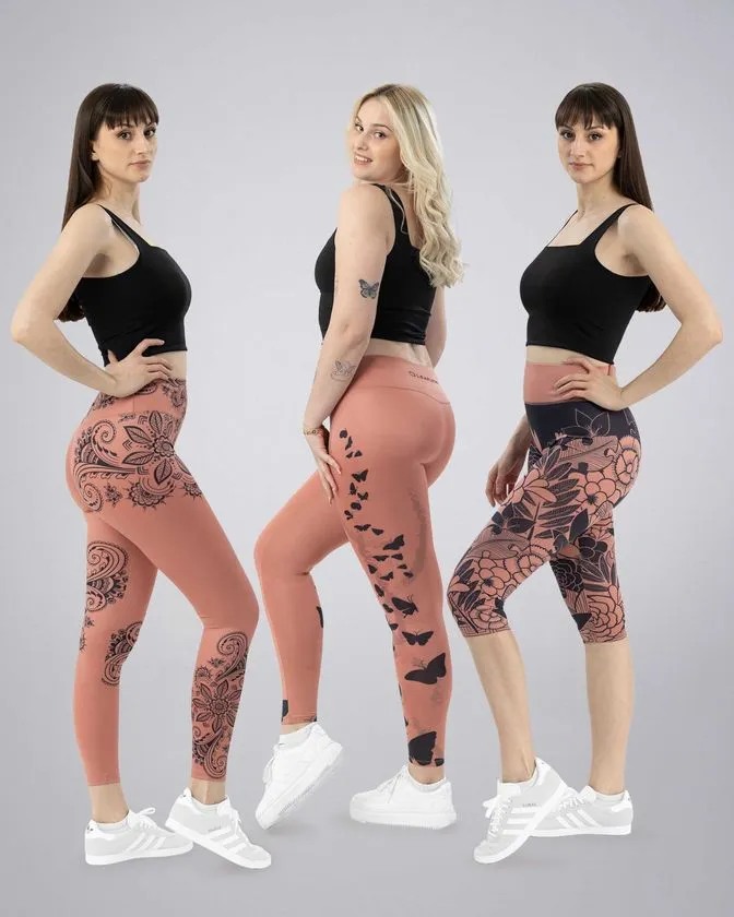 Damskie Legginsy - 3 Pack