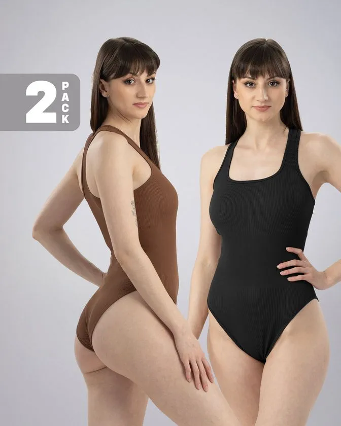 Body damskie - Odzież modelująca - 2-pak