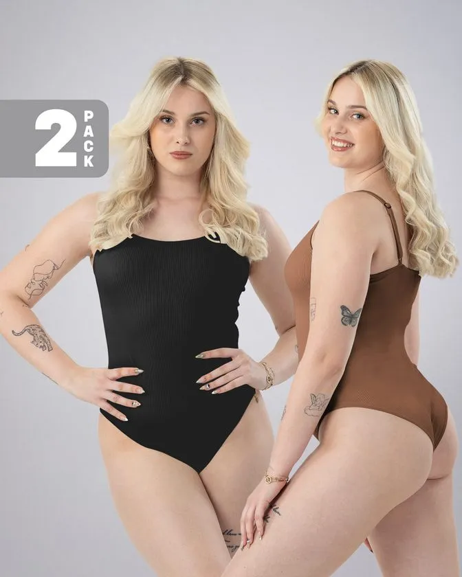 Body damskie - odzież modelująca - 2-pak