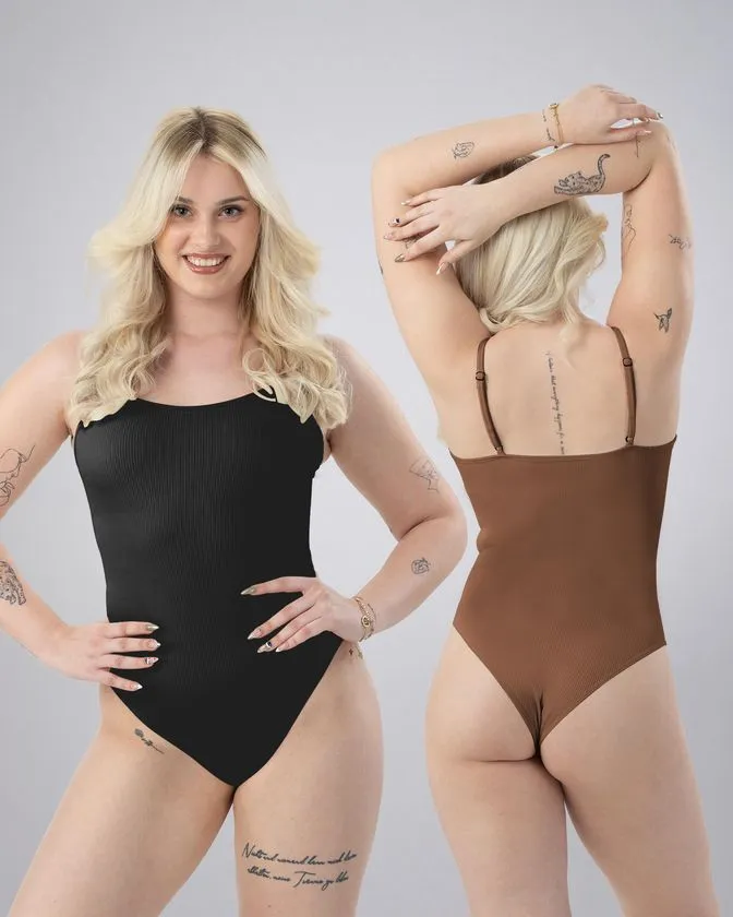 Body damskie - odzież modelująca - 2-pak
